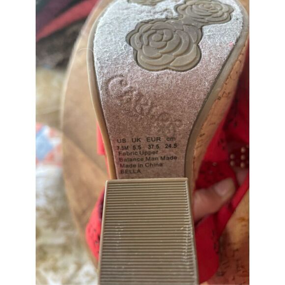 Carlos by Carlos Santana high wedges size US 7,5 - Picture 6 of 6